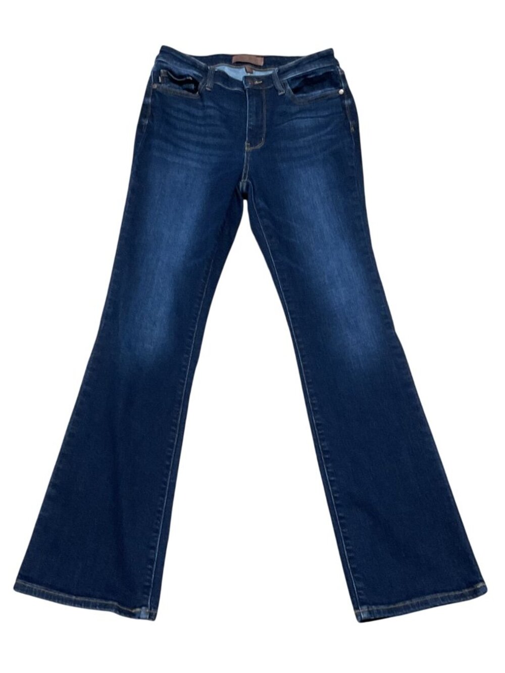 Judy Blue Bootcut Jeans Sz 11 Mid Rise Dark Rinse Stretch Comfort Womens